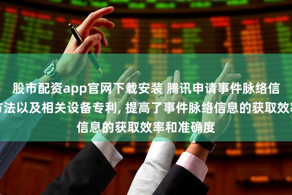 股市配资app官网下载安装 腾讯申请事件脉络信息的生成方法以及相关设备专利, 提高了事件脉络信息的获取效率和准确度